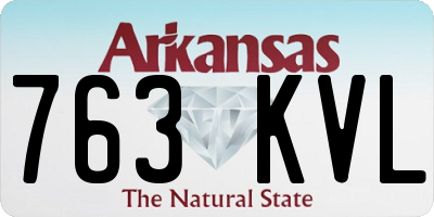 AR license plate 763KVL