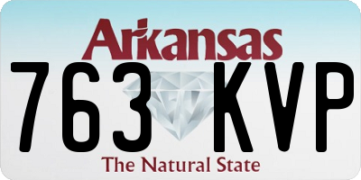 AR license plate 763KVP