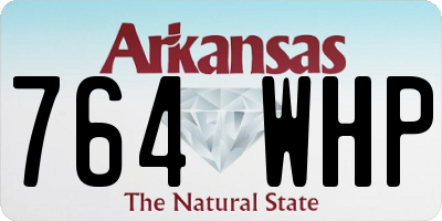 AR license plate 764WHP