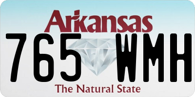 AR license plate 765WMH