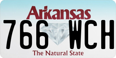 AR license plate 766WCH