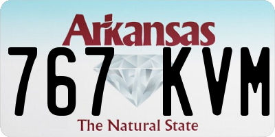 AR license plate 767KVM