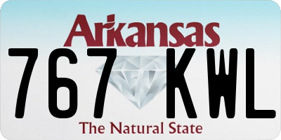 AR license plate 767KWL