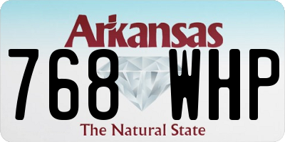 AR license plate 768WHP