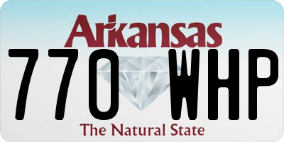 AR license plate 770WHP