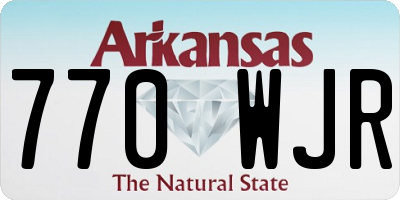 AR license plate 770WJR