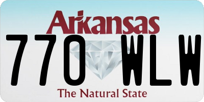 AR license plate 770WLW