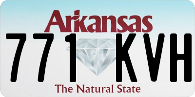 AR license plate 771KVH