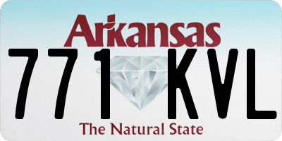 AR license plate 771KVL