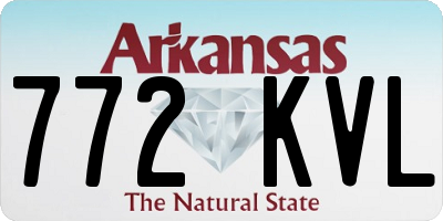AR license plate 772KVL