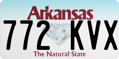 AR license plate 772KVX