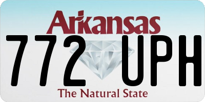 AR license plate 772UPH