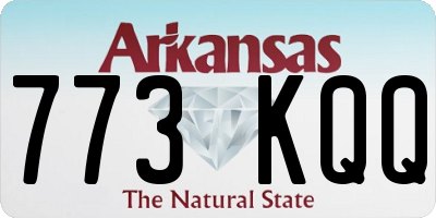 AR license plate 773KQQ