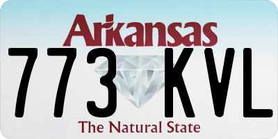 AR license plate 773KVL