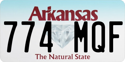 AR license plate 774MQF