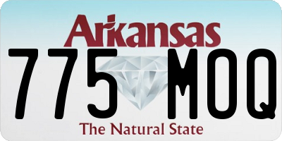 AR license plate 775MOQ