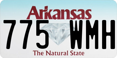 AR license plate 775WMH