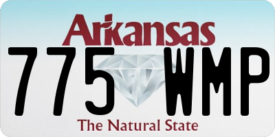 AR license plate 775WMP