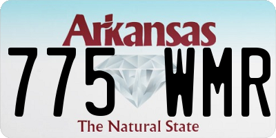 AR license plate 775WMR