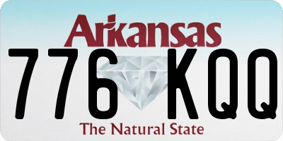 AR license plate 776KQQ