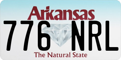 AR license plate 776NRL