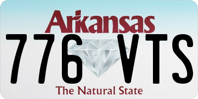 AR license plate 776VTS
