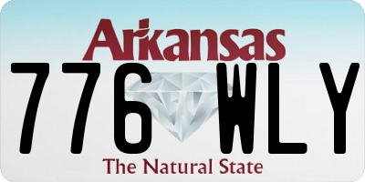 AR license plate 776WLY