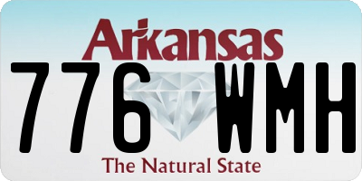 AR license plate 776WMH