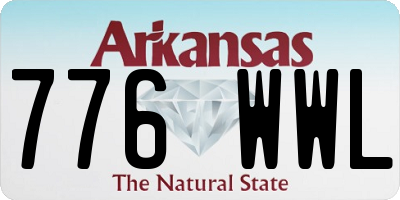 AR license plate 776WWL