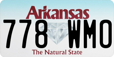 AR license plate 778WMO