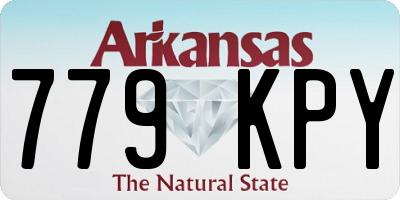 AR license plate 779KPY