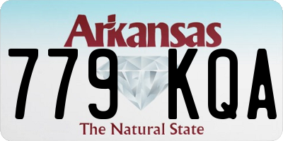 AR license plate 779KQA