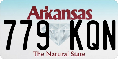 AR license plate 779KQN