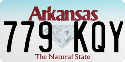 AR license plate 779KQY