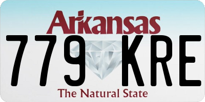 AR license plate 779KRE