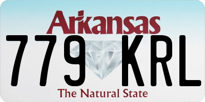 AR license plate 779KRL
