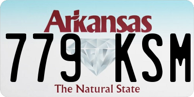 AR license plate 779KSM
