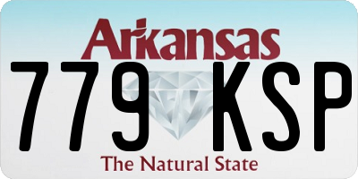 AR license plate 779KSP