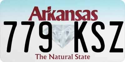 AR license plate 779KSZ