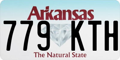 AR license plate 779KTH