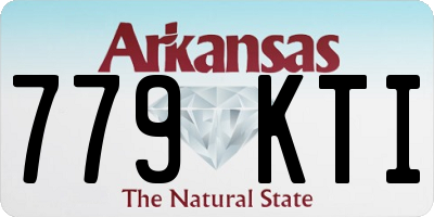 AR license plate 779KTI