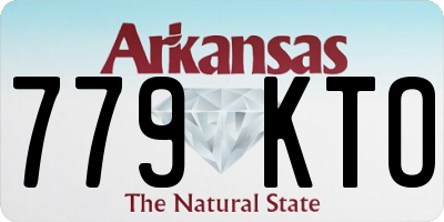 AR license plate 779KTO