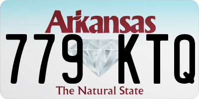 AR license plate 779KTQ