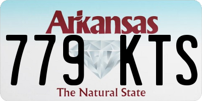 AR license plate 779KTS