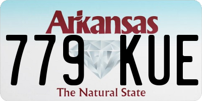 AR license plate 779KUE