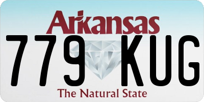 AR license plate 779KUG