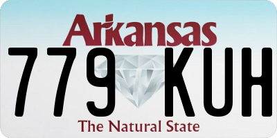 AR license plate 779KUH