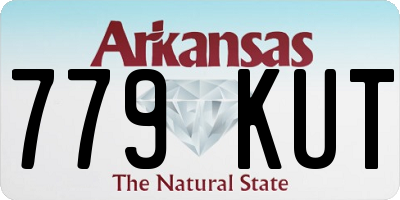 AR license plate 779KUT