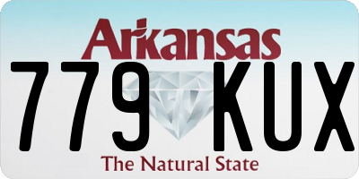 AR license plate 779KUX