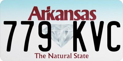 AR license plate 779KVC